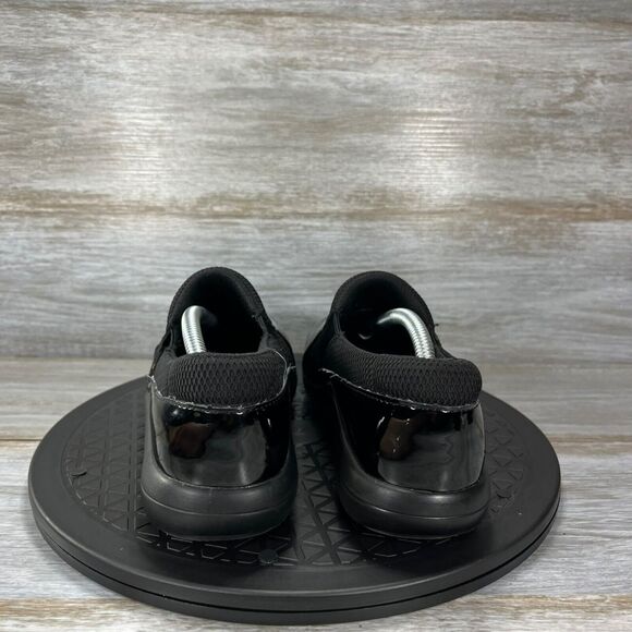 Alegria Duette by PG Lite Black Patent, Slip Resistant Slip on Clogs Size 7 - Picture 4 of 9